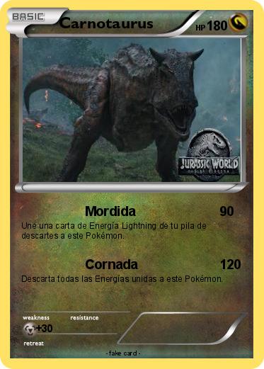 Pokemon Carnotaurus