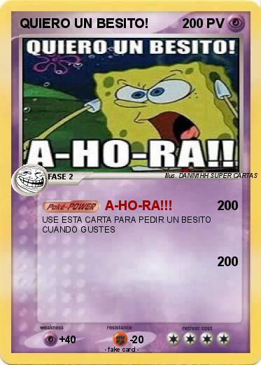 Pokemon QUIERO UN BESITO!