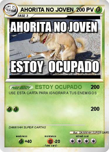 Pokemon AHORITA NO JOVEN