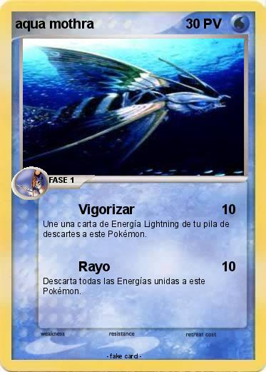 Pokemon aqua mothra
