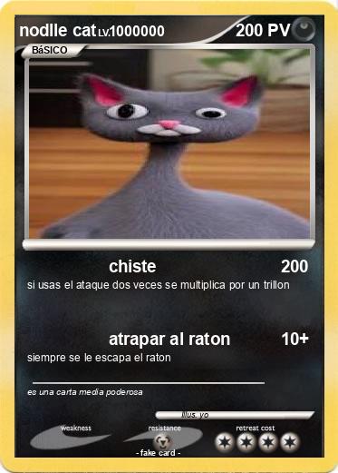 Pokemon nodlle cat