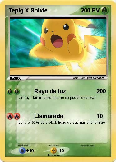 Pokemon Tepig X Snivie