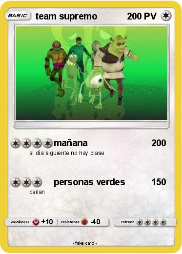 Pokemon team supremo