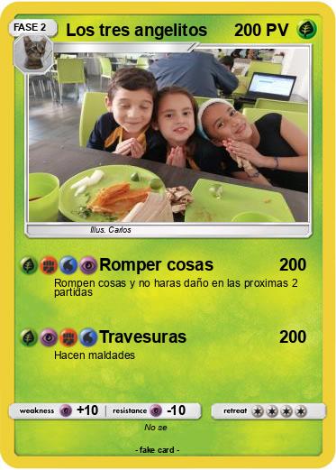 Pokemon Los tres angelitos