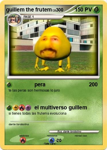 Pokemon guillem the frutem