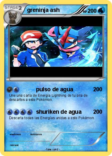 Pokemon greninja ash