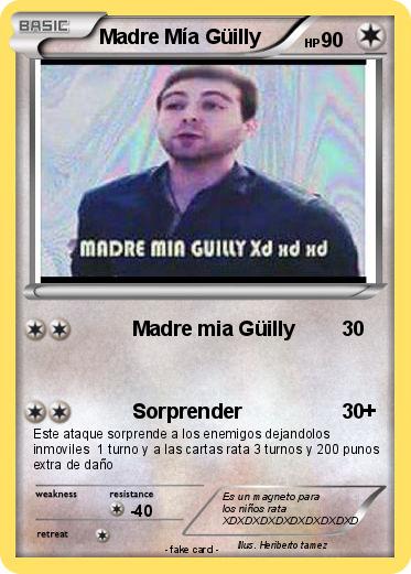 Pokemon Madre Mía Güilly