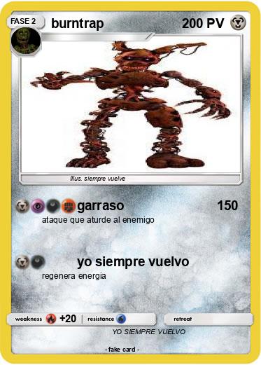 Pokemon burntrap