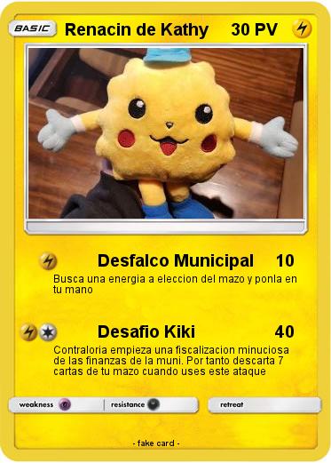 Pokemon Renacin de Kathy