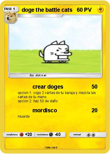 Pokemon doge the battle cats