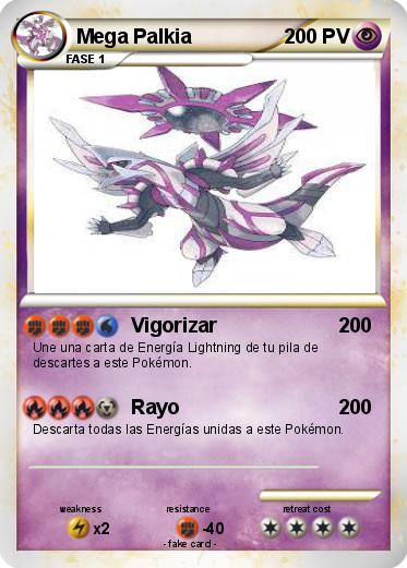 Pokemon Mega Palkia