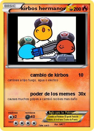 Pokemon kirbos hermanos
