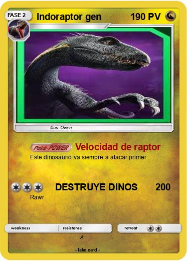 Pokemon Indoraptor gen