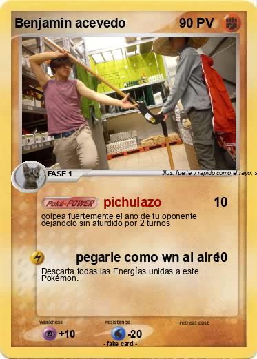 Pokemon Benjamin acevedo