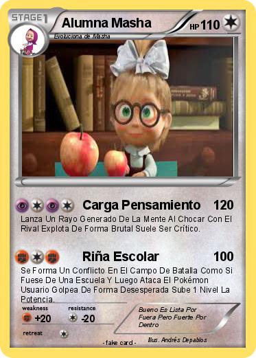 Pokemon Alumna Masha