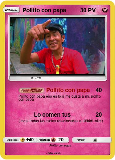 Pokemon Pollito con papa