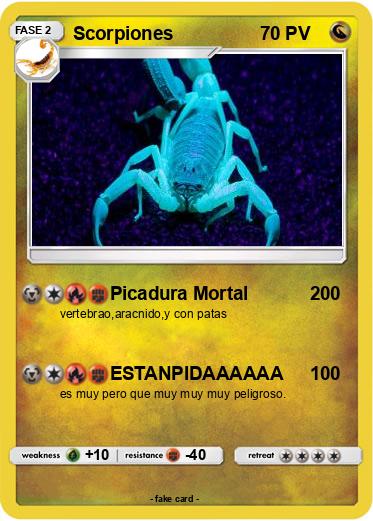 Pokemon Scorpiones