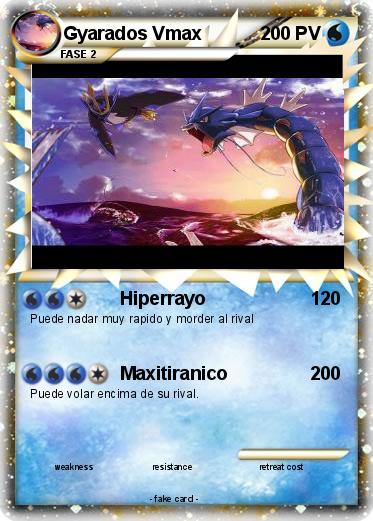 Pokemon Gyarados Vmax