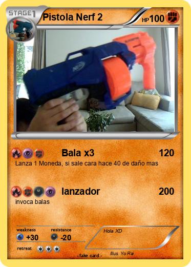 Pokemon Pistola Nerf 2