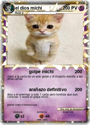 Pokemon el dios michi