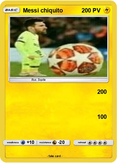 Pokemon Messi chiquito