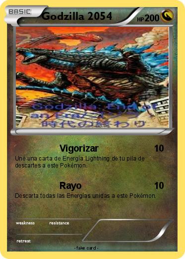 Pokemon Godzilla 2054