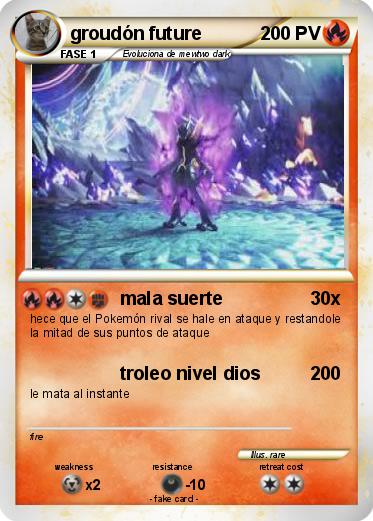 Pokemon groudón future