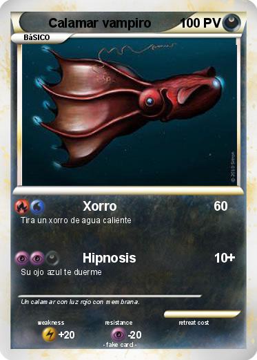 Pokemon Calamar vampiro