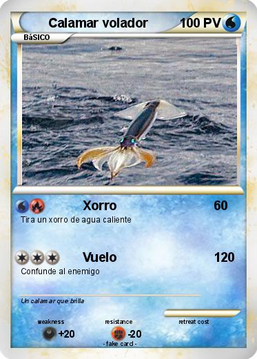 Pokemon Calamar volador