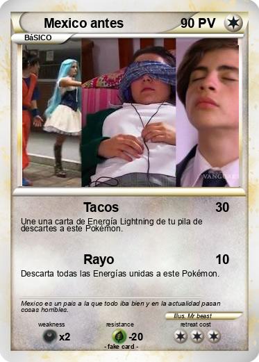 Pokemon Mexico antes