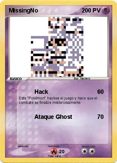 Pokemon MissingNo