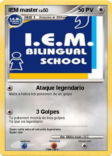 Pokemon IEM master