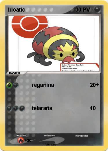 Pokemon bloatic