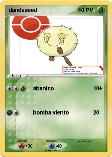 Pokemon dandaseed