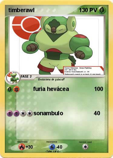 Pokemon timberawl