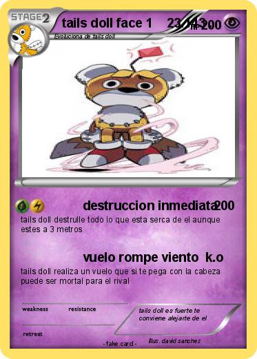 Pokemon tails doll face 1    23.143 .