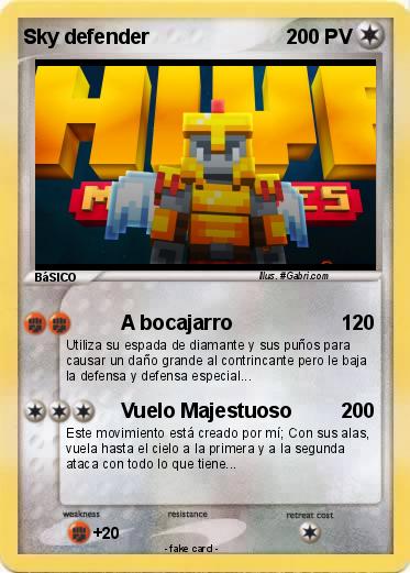 Pokemon Sky defender