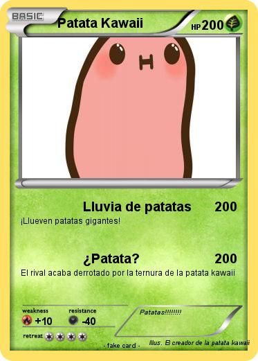 Pokemon Patata Kawaii