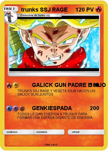 Pokemon trunks SSJ RAGE
