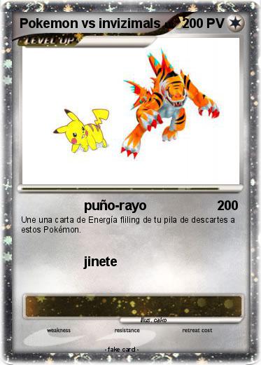 Pokemon Pokemon vs invizimals
