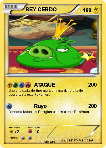 Pokemon REY CERDO
