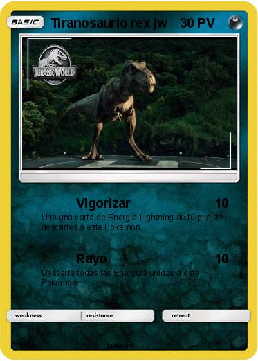 Pokemon Tiranosaurio rex jw