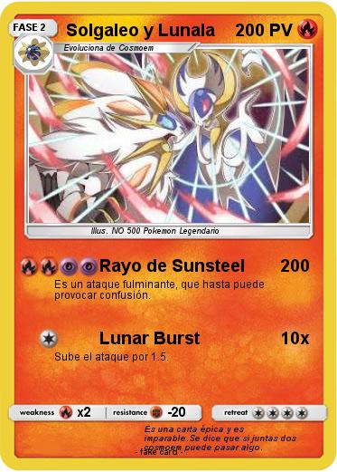 Pokemon Solgaleo y Lunala