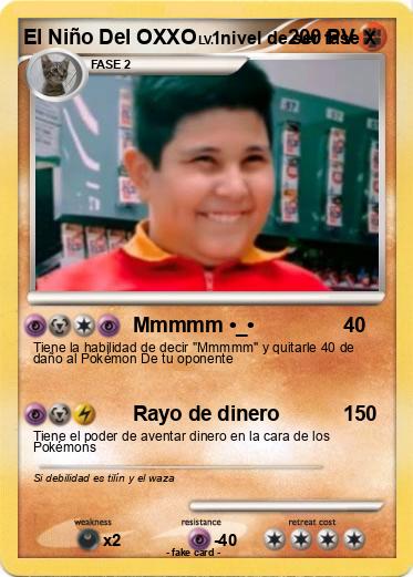Pokemon El Niño Del OXXO