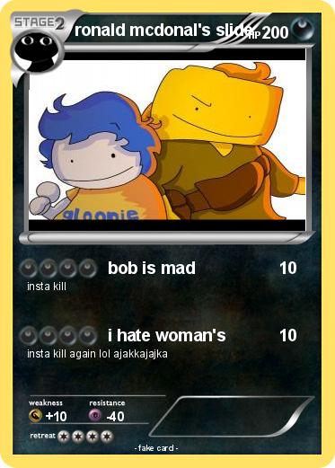 Pokemon ronald mcdonal's slide