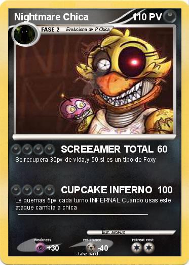 Pokemon Nightmare Chica