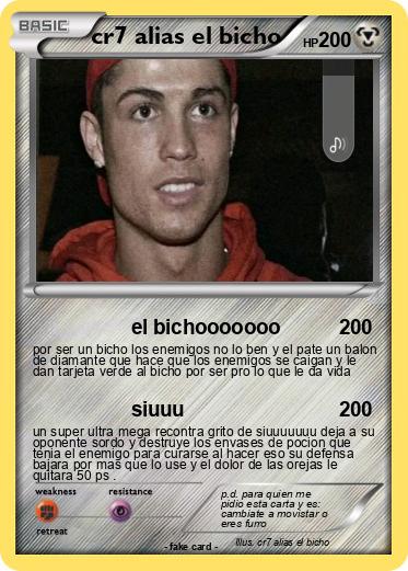 Pokemon cr7 alias el bicho