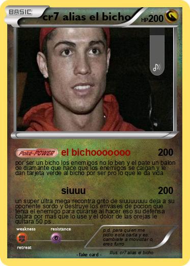 Pokemon cr7 alias el bicho