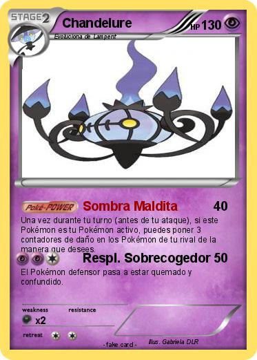 Pokemon Chandelure