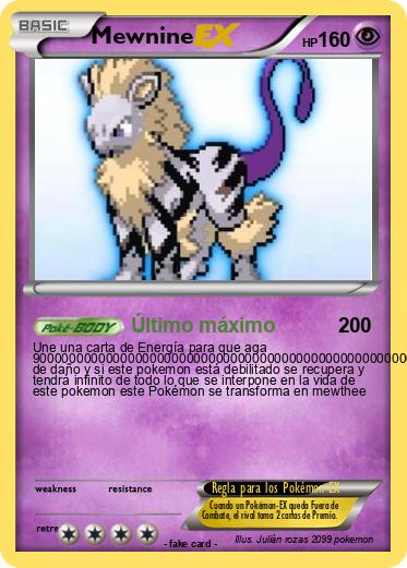 Pokemon Mewnine